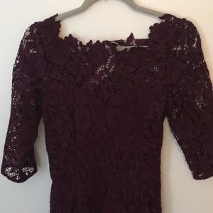 Burgundy Soieblu Dress